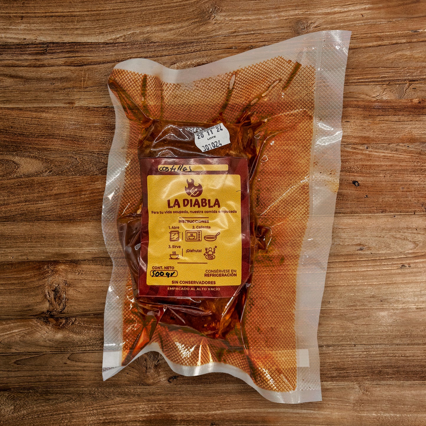 Costillas adobadas